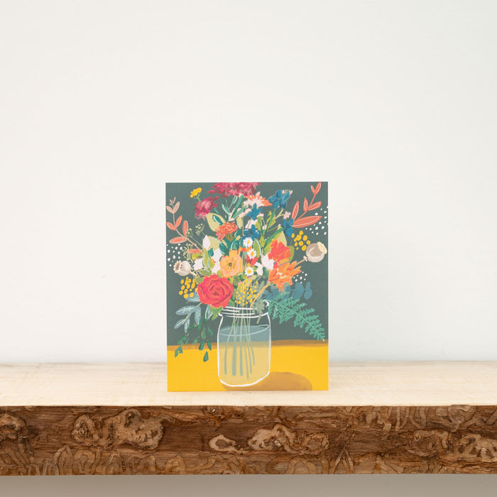 "Farmhouse Bouquet" Card