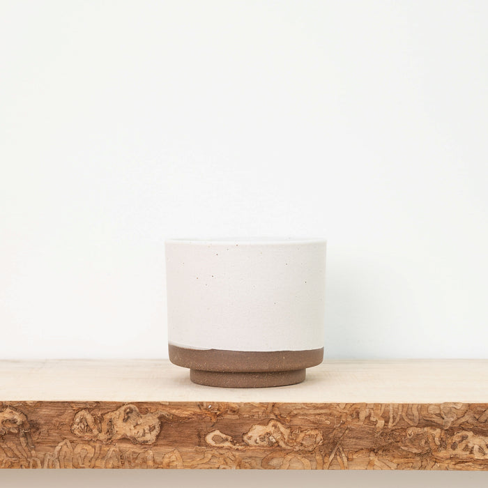 Kiln Room 4" Ceramic Planter - Matte White