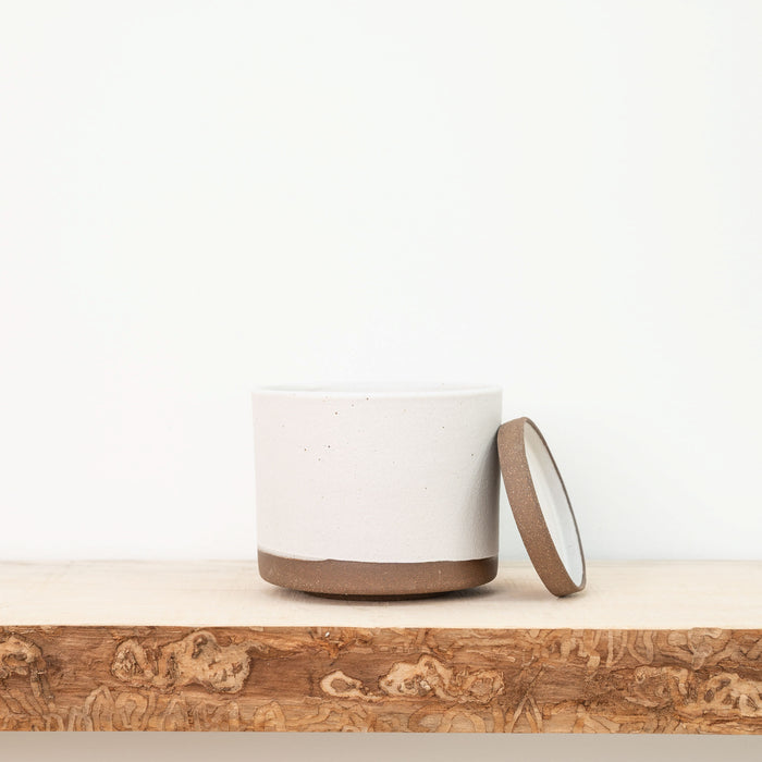 Kiln Room 4" Ceramic Planter - Matte White